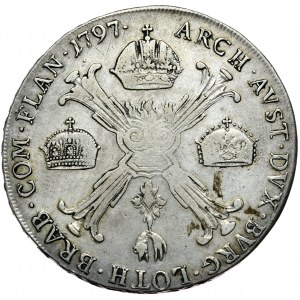 Austria, Franciszek II, talar koronacyjny 1797 E,