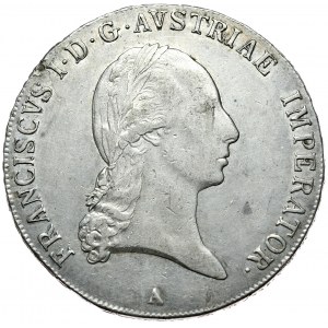 Austria, Franciszek II, talar 1823 A, Wiedeń