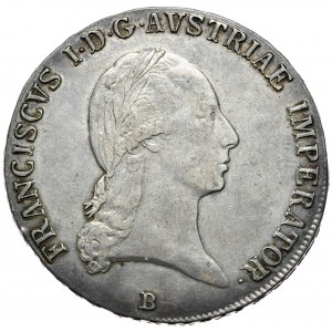 Austria, Franciszek II, talar 1824 B, Kremnica