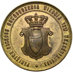 Galicja, Medal na pamiątkę 200. rocznicy Odsieczy Wiedeńskiej 1883, Kraków