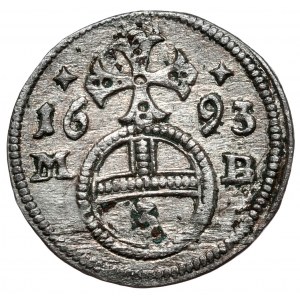 Śląsk, Leopold I, greszel 1693, Brzeg