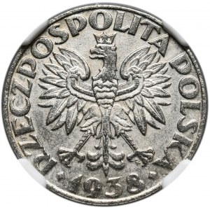 50 groszy 1938 Generalne Gubernatorstwo, niklowane