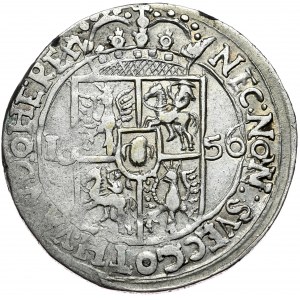 Jan Kazimierz, ort 1656, Lwów, duże litery w legendzie