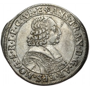 Niemcy, Moguncja-Arcybiskupstwo, Anselm Franz Freiherr von Ingelheim, 15 krajcarów 1690 AD. Jedyny rocznik