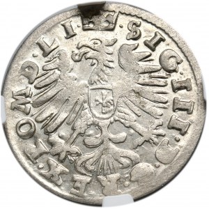 Zygmunt III Waza, grosz 1608, Wilno, LI/LI