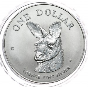 Australia, kangur 1995, 1 oz, 1 uncja Ag 999