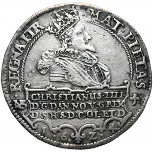 Dania, Chrystian IV, talar (Specidaler) 1624, Kopenhaga
