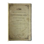 Litauen im Hinblick auf die Verfolgung der römisch-katholischen Teilkirche in der Diözese Vilnius von 1863 bis 1872, Ausgabe der Polnischen Bibliothek in Paris.