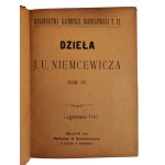 Werke von J. U. Niemcewicz Band II-V