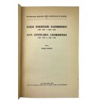 Adam Chmiel, Kazimier Council Books 1369-1381 and 1385-1402