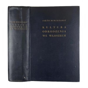 Jacob Burckhardt, Renesanční kultura v Itálii