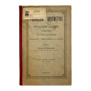 Handbuch der Arithmetik und der Anfänge der Algebra. Teile III und IV