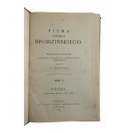 Schriften von Kazimierz Brodziński Band V