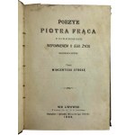 Poezye Piotra Frąca poprzedzone Wspomnieniem o Jego życiu skreślonem przez Wincentego Strokę
