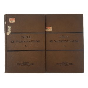Pfarrer Walerjan Kalinka, Werke von Pfarrer Walerjan Kalinka Band V und VI. Der vierjährige Sejm Band I (Vierte Ausgabe)