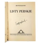 Montesquieu, übersetzt von Tadeusz Boy Żeleński, Persische Briefe