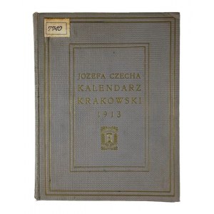 Józef Czech, Krakovský kalendár Józefa Czecha na rok 1913