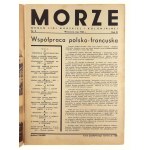 MORZE. Organ Ligi Morskiej i Kolonialnej. Zeszyt 5, Rok XI, Maj 1936, Praca zbiorowa