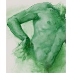 Krzysztof Powałka (b. 1985, Bedzin), Nude-sketch, 2018