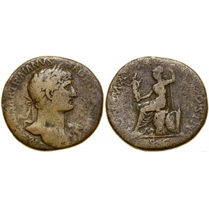 Cesarstwo Rzymskie, sestercja, 119-120, Rzym