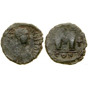 Byzancia, follis, 522-527, Konštantínopol