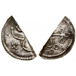Denmark, half-bracteat, ca. 958-985, Hedeby (?).