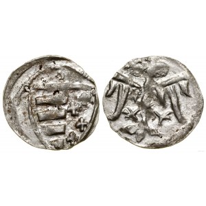 Polska, denar, 1370-1382, Kraków