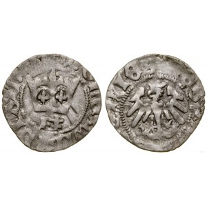 Polska, półgrosz koronny, bez daty (1412-1414), Kraków