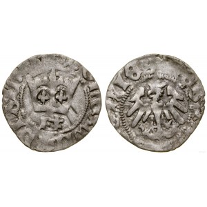 Polen, Kronen-Halbpfennig, ohne Datum (1412-1414), Krakau