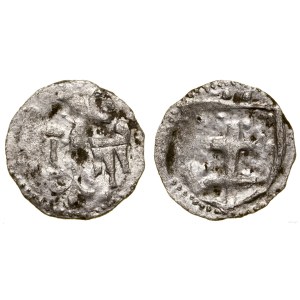 Polska, denar koronny, bez daty (1386-1389), Wschowa