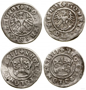 Poland, set: 2 x half-penny, 1511, Cracow