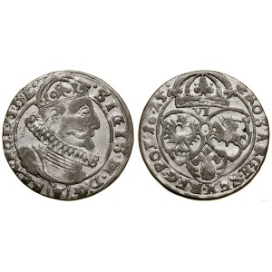 Polen, Sechspfennig, 1625, Krakau