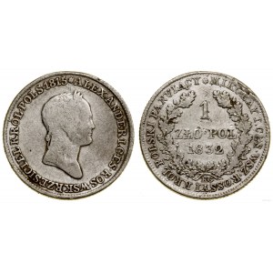 Polen, 1 Zloty, 1832 KG, Warschau