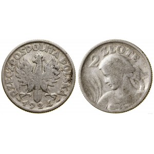 Polen, 2 Zloty, 1924, Paris