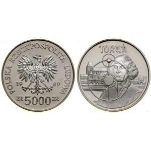 Polska, 5.000 złotych, 1989, Warszawa