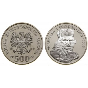 Polska, 500 złotych, 1986, Warszawa