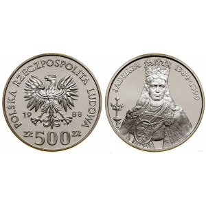 Polska, 500 złotych, 1988, Warszawa