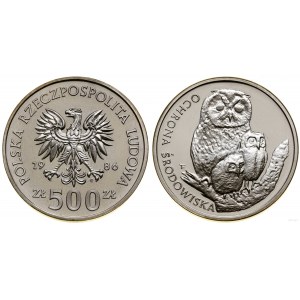 Polska, 500 złotych, 1986, Warszawa