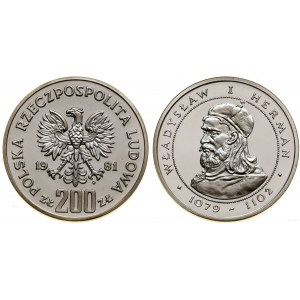 Polen, 200 Zloty, 1981, Warschau