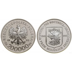 Polska, 200.000 złotych, 1993, Warszawa