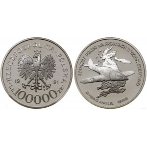 Polska, 100.000 złotych, 1991, Warszawa