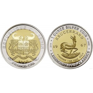Benin, 1 000 frankov, 2015