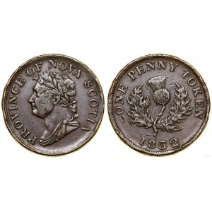 Kanada, 1-Pence-Münze, 1832