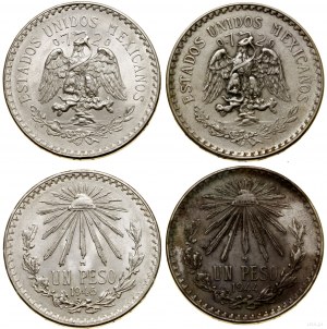 Mexico, Lot 2 x 1 peso, 1944, 1945, Mexico City