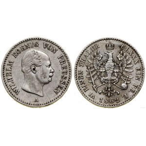 Deutschland, 1/6 Taler, 1862 A, Berlin