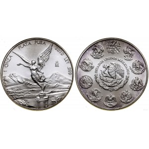 Mexiko, 1 oz striebro, 2010, Mexiko