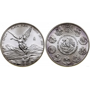 Mexico, 1 ounce silver, 2010, Mexico