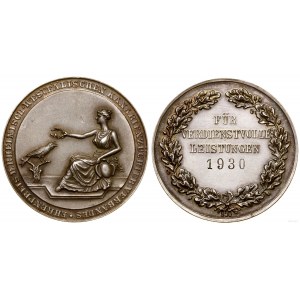 Niemcy, medal nagrodowy, 1930