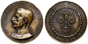 Italy, medal commemorating the Florence exhibition, 1929