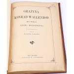 MICKIEWICZ- GRAŻYNA. KONRAD WALLENROD publ. 1890 bound with engravings by Kossak